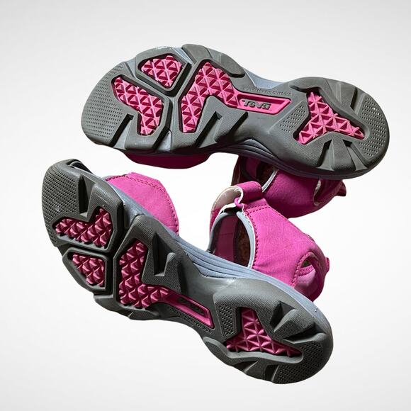 Teva Putian Adjustable Strap Sandal Shoes Kids Sz C2 - Picture 7 of 7